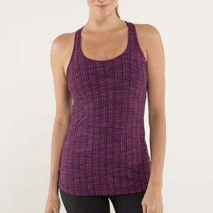 Lululemon Cool Racerback Ziggy Wee August Glo